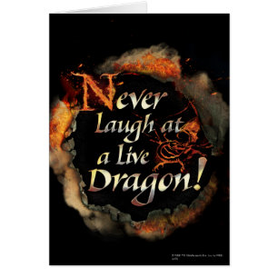 SMAUG™ - Never Laugh Logo Graphic