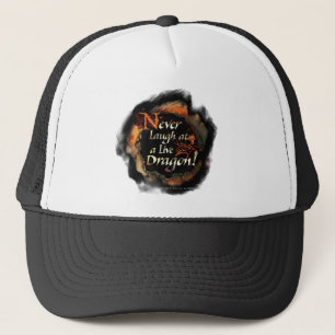 SMAUG™ - Never Laugh Logo Graphic Trucker Hat