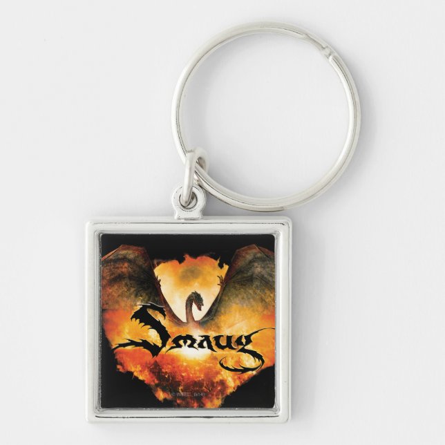 SMAUG™ Over Laketown Key Ring (Front)