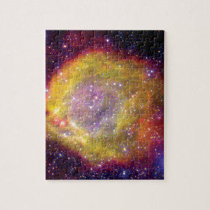 SMC WR7 Binary Star Nebula - Hubble Space Photo Jigsaw Puzzle
