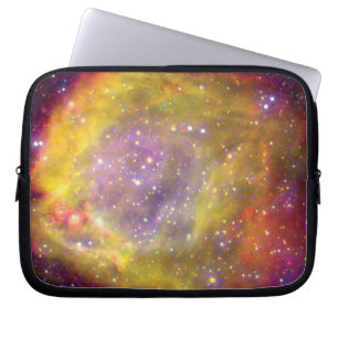 SMC WR7 Binary Star Nebula - Hubble Space Photo Laptop Sleeve