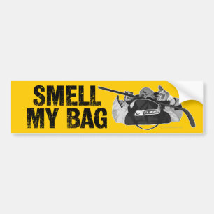 Smell My Bag (Hockey Stench) Bumper Sticker