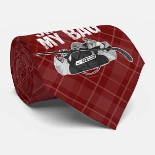 Smell My Bag (Hockey Stench) Neck Tie