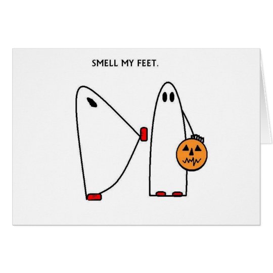 Smell My Feet Card