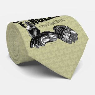 Smell My Fingers (hockey) Neck Tie