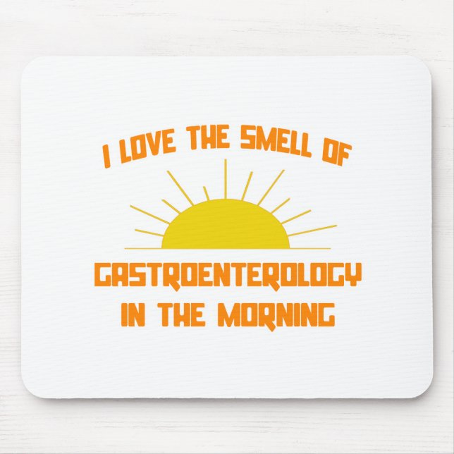 Smell of Gastroenterology in the Morning Mouse Pad (Front)