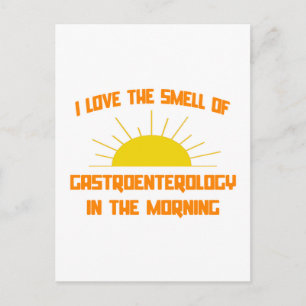 Smell of Gastroenterology in the Morning Postcard