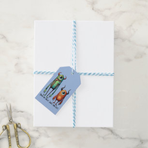 Smell Our Feet Monster Buddies Custom Gift Tags
