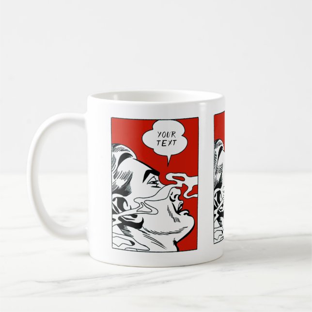 SMELL (Personalise Your Morning Coffee) Coffee Mug (Left)