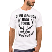Smelling Deer Season: Huntress & Hunter Tee