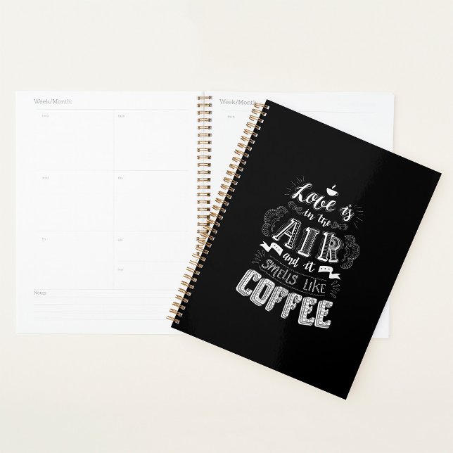 Smells Like Coffee Spiral Planner (Creator Uploaded)