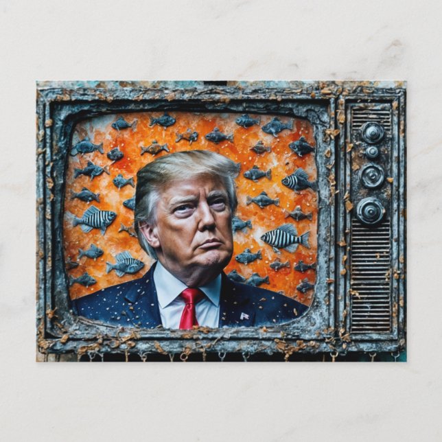 Smells Like Fish Postcard (Front)