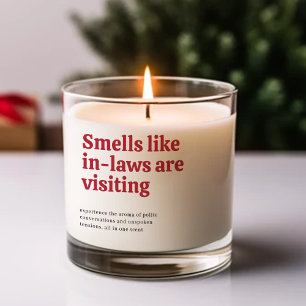 Smells like in-laws Are Visiting red