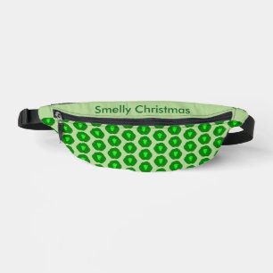 Smelly Christmas Brussels Sprout Custom Bum Bags