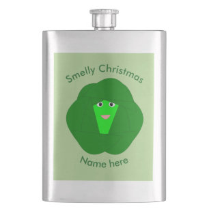 Smelly Christmas Brussels Sprout Flasks