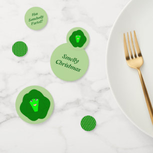 Smelly Christmas Brussels Sprout Funny Fart Confetti