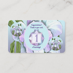 Smeraldo Flower award Business Card