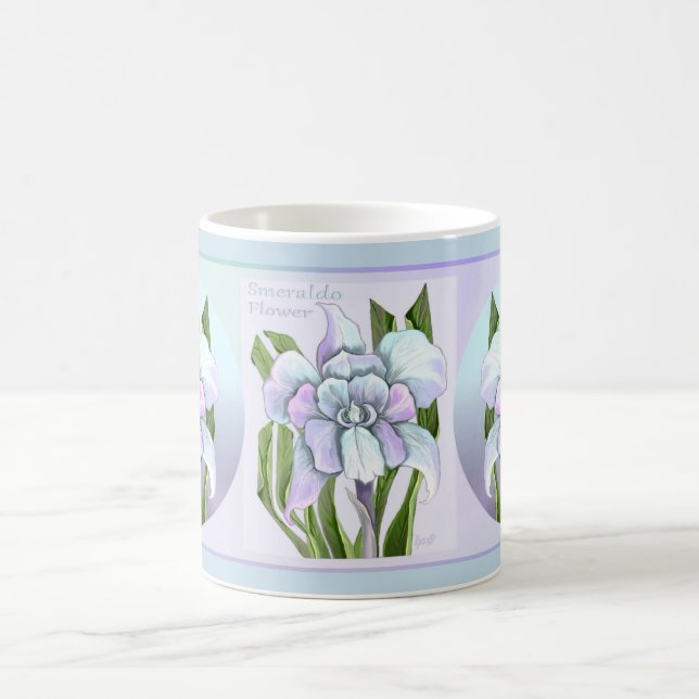 Smeraldo flower coffee mug (Center)