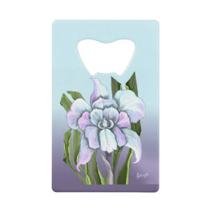 Smeraldo flower credit card bottle opener