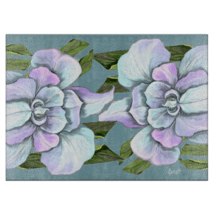 Smeraldo flower cutting board