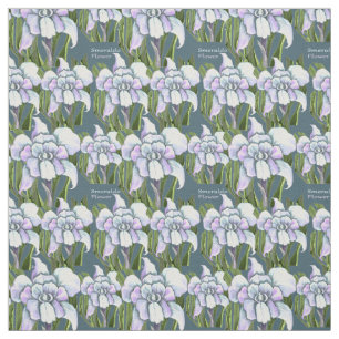 Smeraldo Flower Fabric