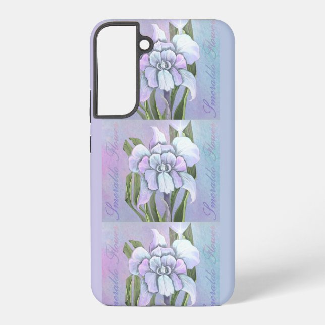 Smeraldo Flower Samsung Galaxy Case (Back)