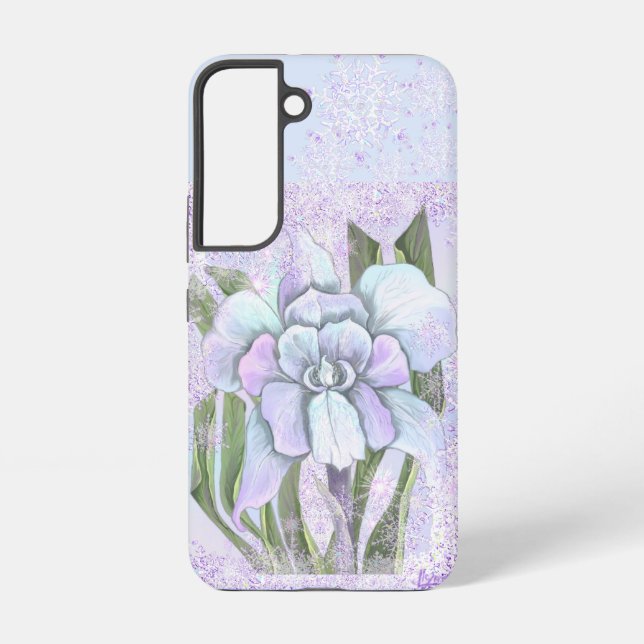 Smeraldo Flower Samsung Galaxy S22 Case (Back)