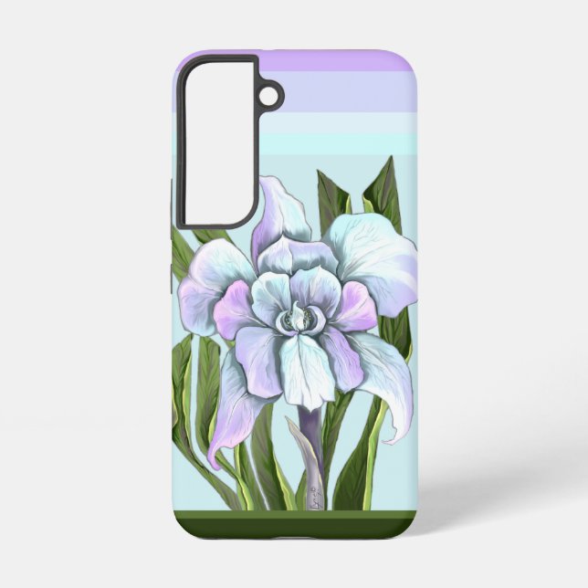 Smeraldo Flower  Samsung Galaxy S22 Case (Back)