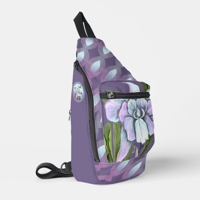 Smeraldo flower sling bag (Left Corner)