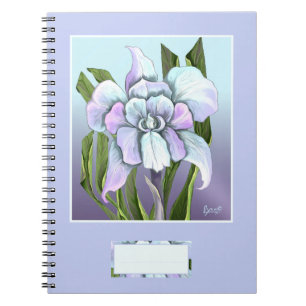smeraldo flower Spiral Notebook