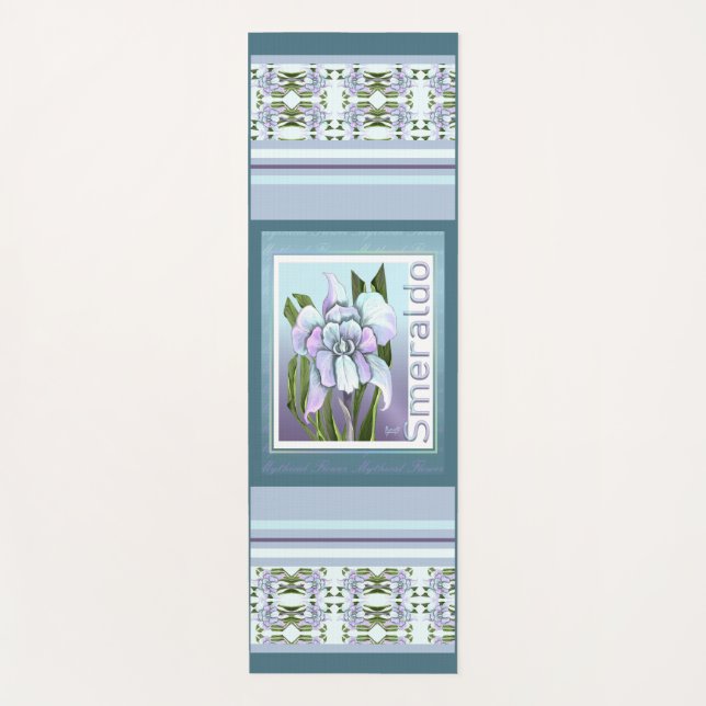Smeraldo Flower Yoga Mat (Front)
