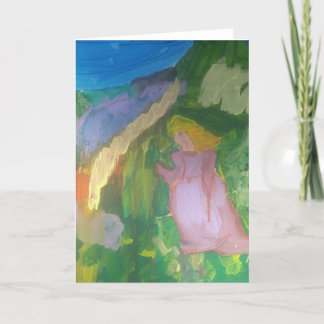 Smeraldo Gallery"Mademoiselle Gachet in the Garden Card