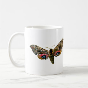 Smerinthus ocellata - Eyed Hawk-Moth - Colour Imag Coffee Mug