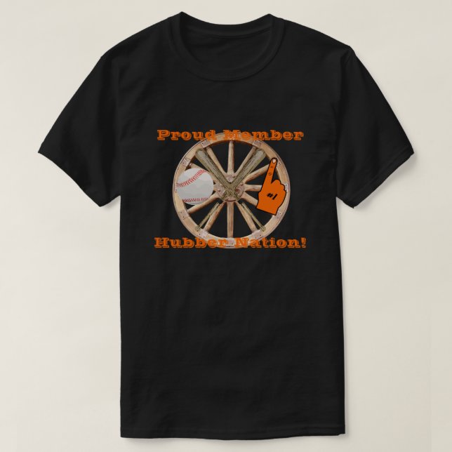 Smethport Hubber Nation Baseball Softball Fan DK T-Shirt (Design Front)