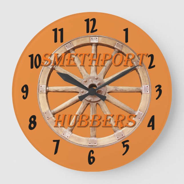 Smethport Hubbers Fan Clock 2 (Front)