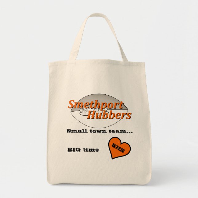 Smethport Hubbers Football Fan Tote Bag 3 (Front)