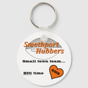Smethport Hubbers Small Town Team Football Key Ring
