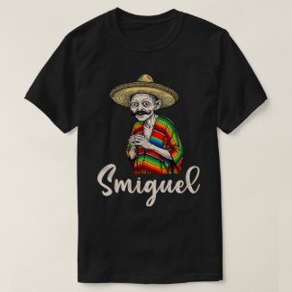 Smiguel Mexican Funny Mexican Sombrero T-Shirt