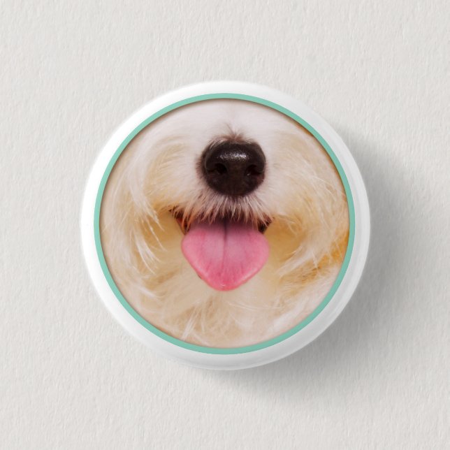 Smile! 3 Cm Round Badge (Front)