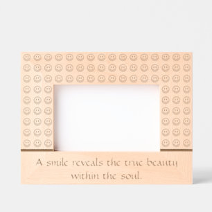 Smile – A Smile Reveals Etched Frames
