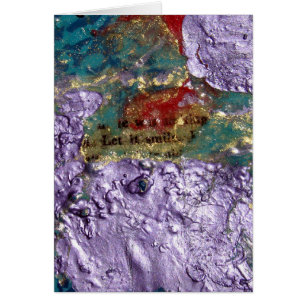Smile Abstract Mixed Media Collage