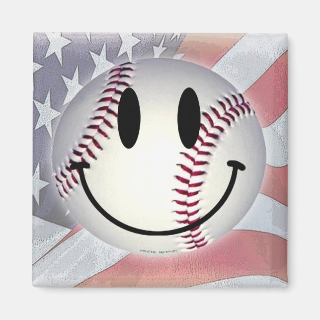 SMILE AT THE WORLD SERIES MAGNET (Front)