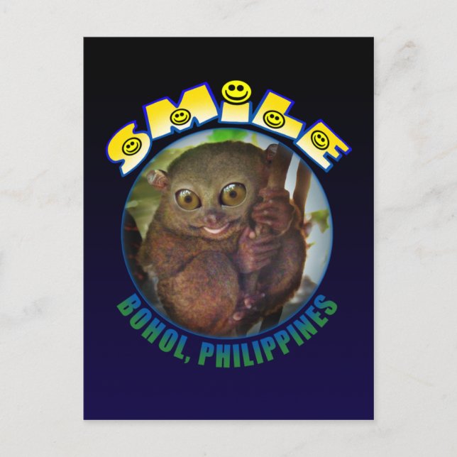 Smile Bohol Postcard (Front)