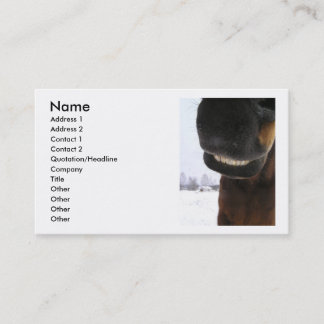 Smile Business Card