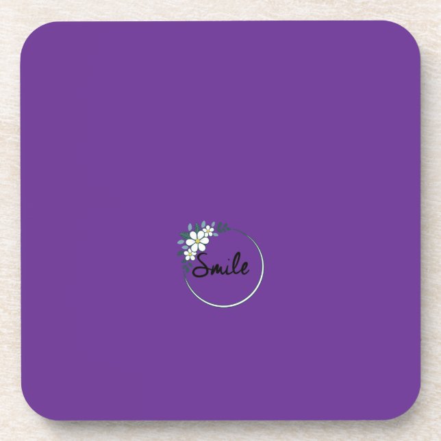 Smile Cara Coaster (Front)
