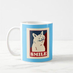 SMILE CAT FUNNY COFFEE MUG