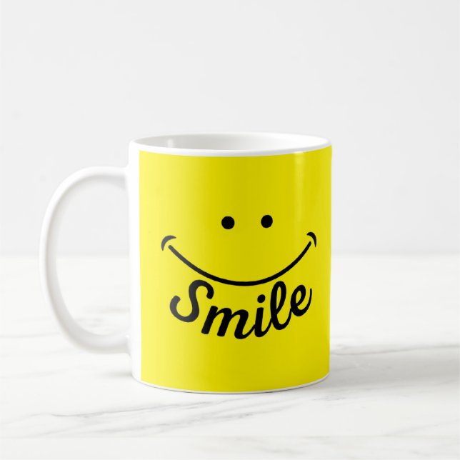 Smile Coffee Mug (Left)