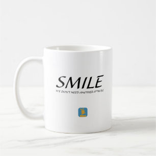 smile coffee mug