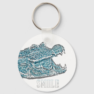 Smile Crocodile  Key Ring