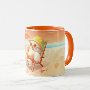 Smile Dog – Beach Mode On Mug